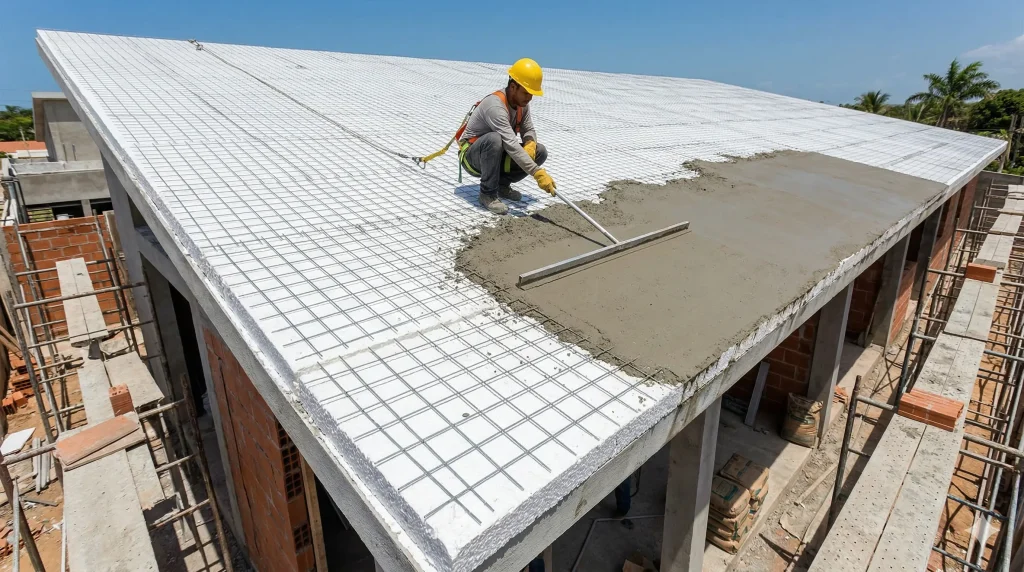caso 2 construcción liviana y techos techo de paneles eps