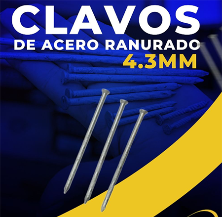 CLAVO ACERO RAN.